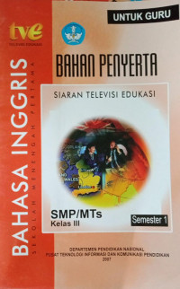 Image of Bahan Penyerta Bahasa Inggris