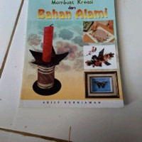 Image of membuat kreasi dari bahan alami