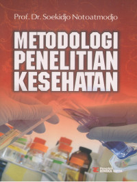 Image of Metodologi Penelitian kesehatan